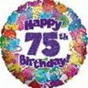75th Birthday Balloon