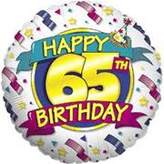 65th Helium Balloon