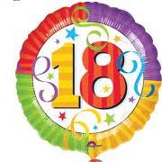 18th Birthday Balloon