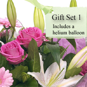 Gift Set 1 - Florist Choice Aqua Peak Time