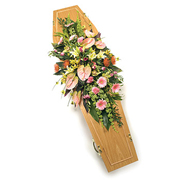Contemporary Casket Spray