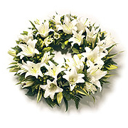 Luxury Lily Wreath