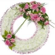 Massed Ribboned Wreath