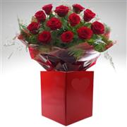Love You! Luxury Red Roses 
